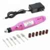 Kit Pulidor De Uñas Eléctrico Removedor Acrílico Manicure Pedicure RF PT1