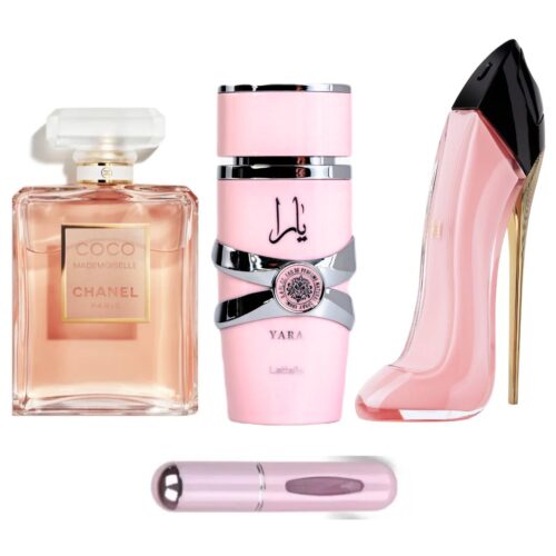 PERFUMES COCOCHANEL+BLUS+YARA+PERFUMERO
