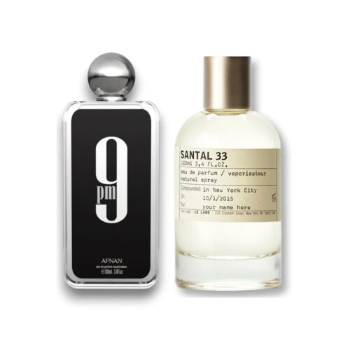 PERFUMES 9PM+SANTAL33