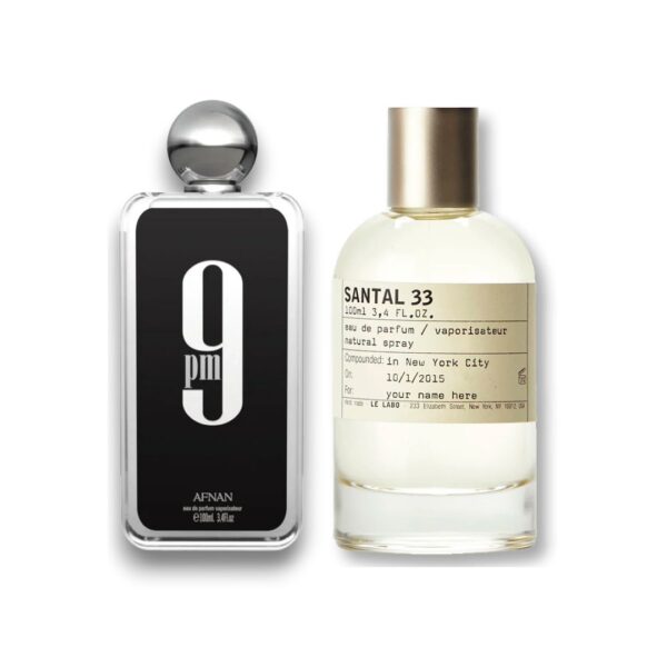 PERFUMES 9PM+SANTAL33