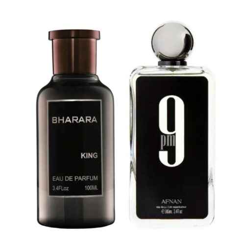 PERFUMES ABHARARA KING CAJA+9PM AFNAN