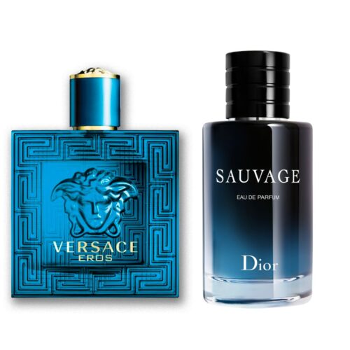 PERFUMES SAUVAGE 100 ML + VERSACE EROS